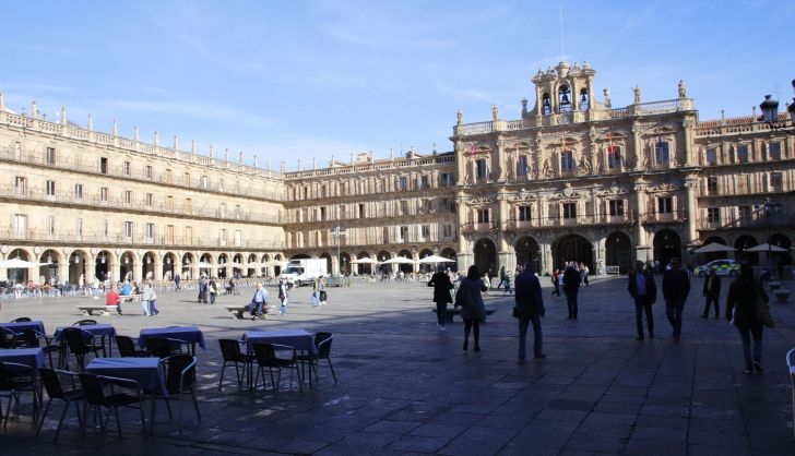 La Plaza Mayor de Salamanca permanecerá cerrada el 17 de octubre para acoger el rodaje de la película de Bollywood