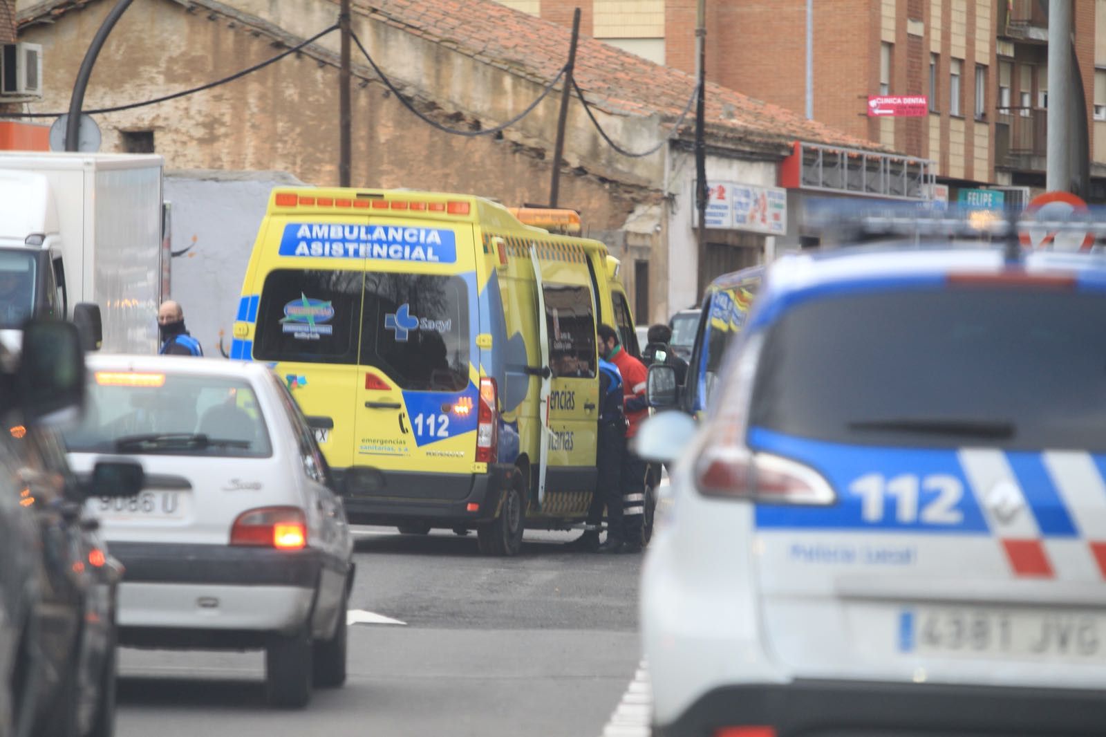  Ambulancia Policía Local carretera Ledesma (9) 