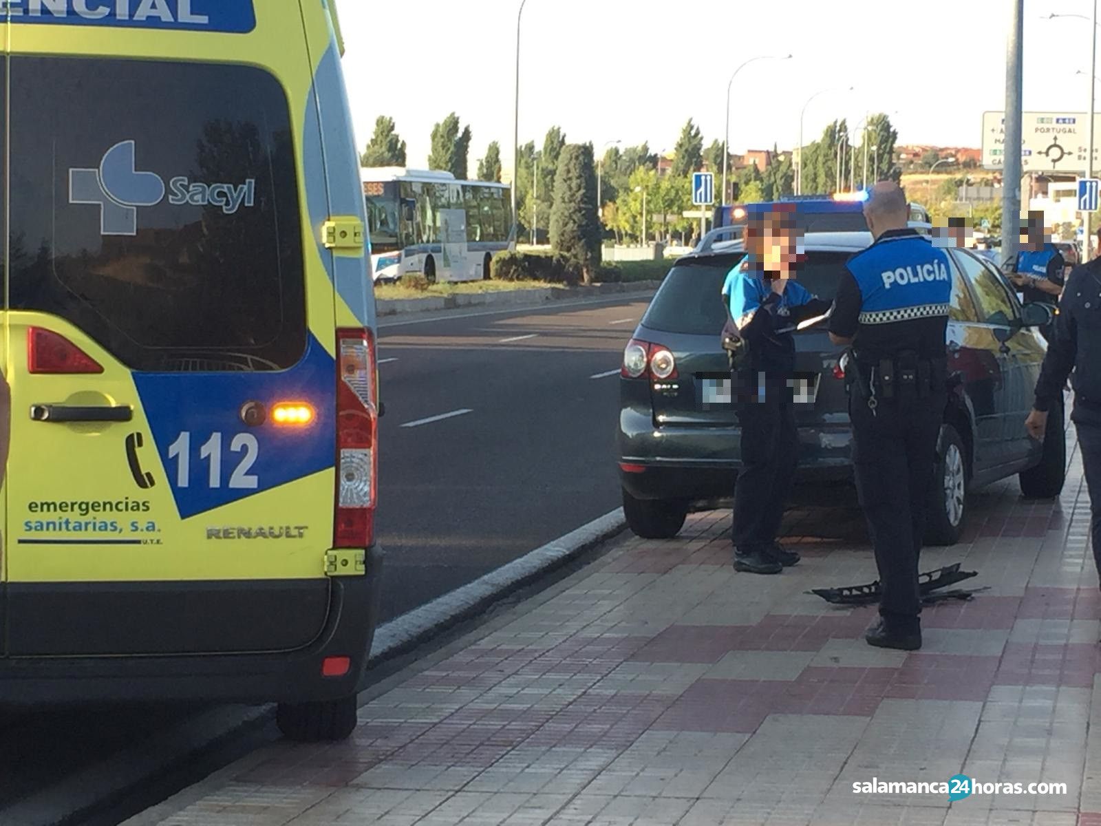  Accidente Policía Local Ambulancia Sánchez Fabrés (9) 