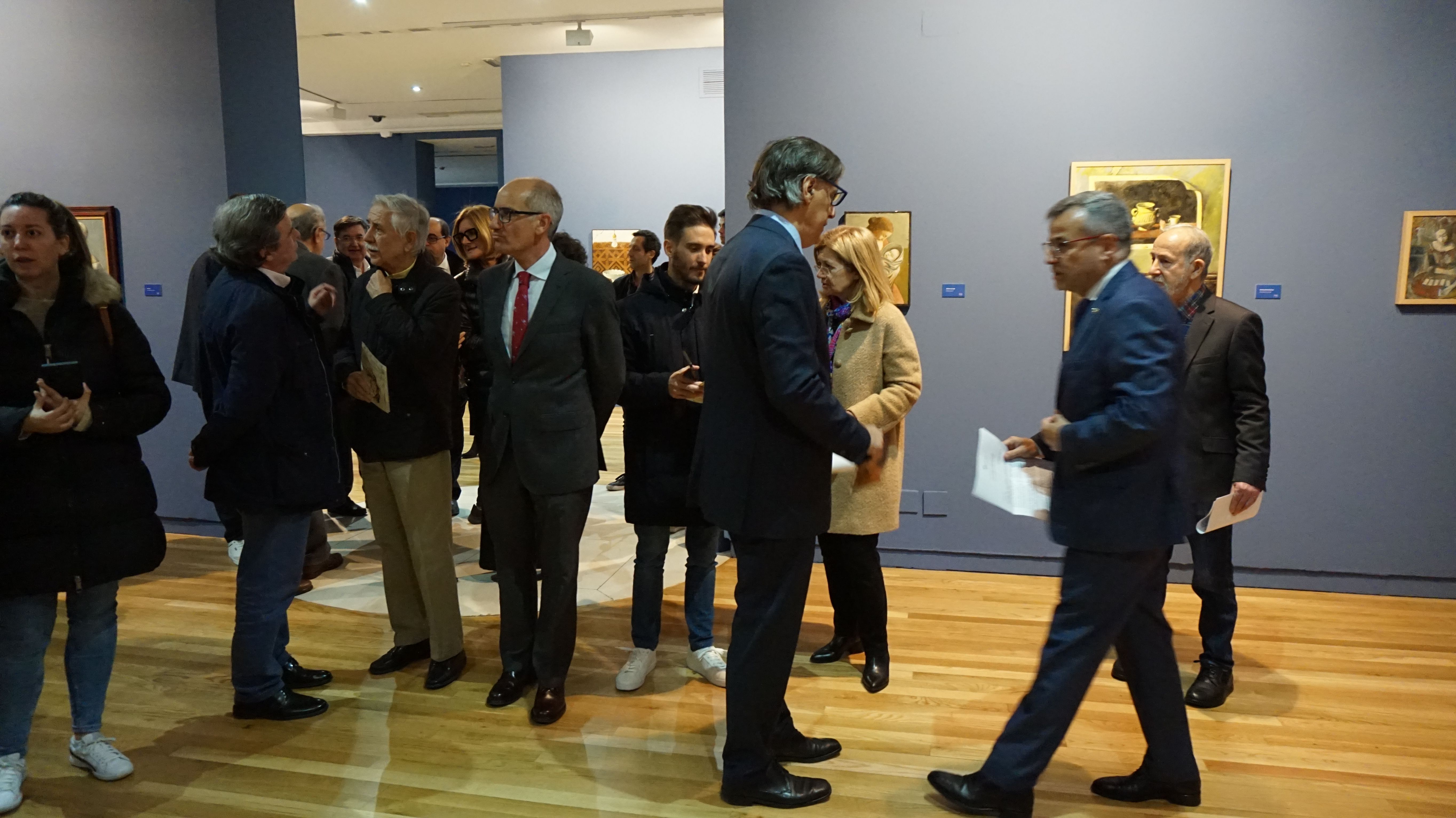 Exposición de pintura Zacarías González, centenario de su nacimiento en San Eloy  (7)