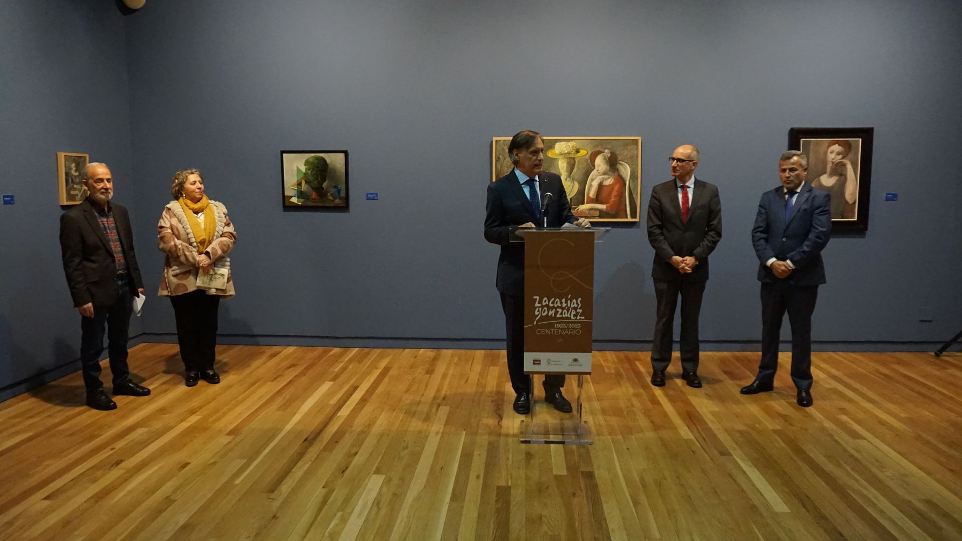 Exposición de pintura Zacarías González, centenario de su nacimiento en San Eloy  (1)