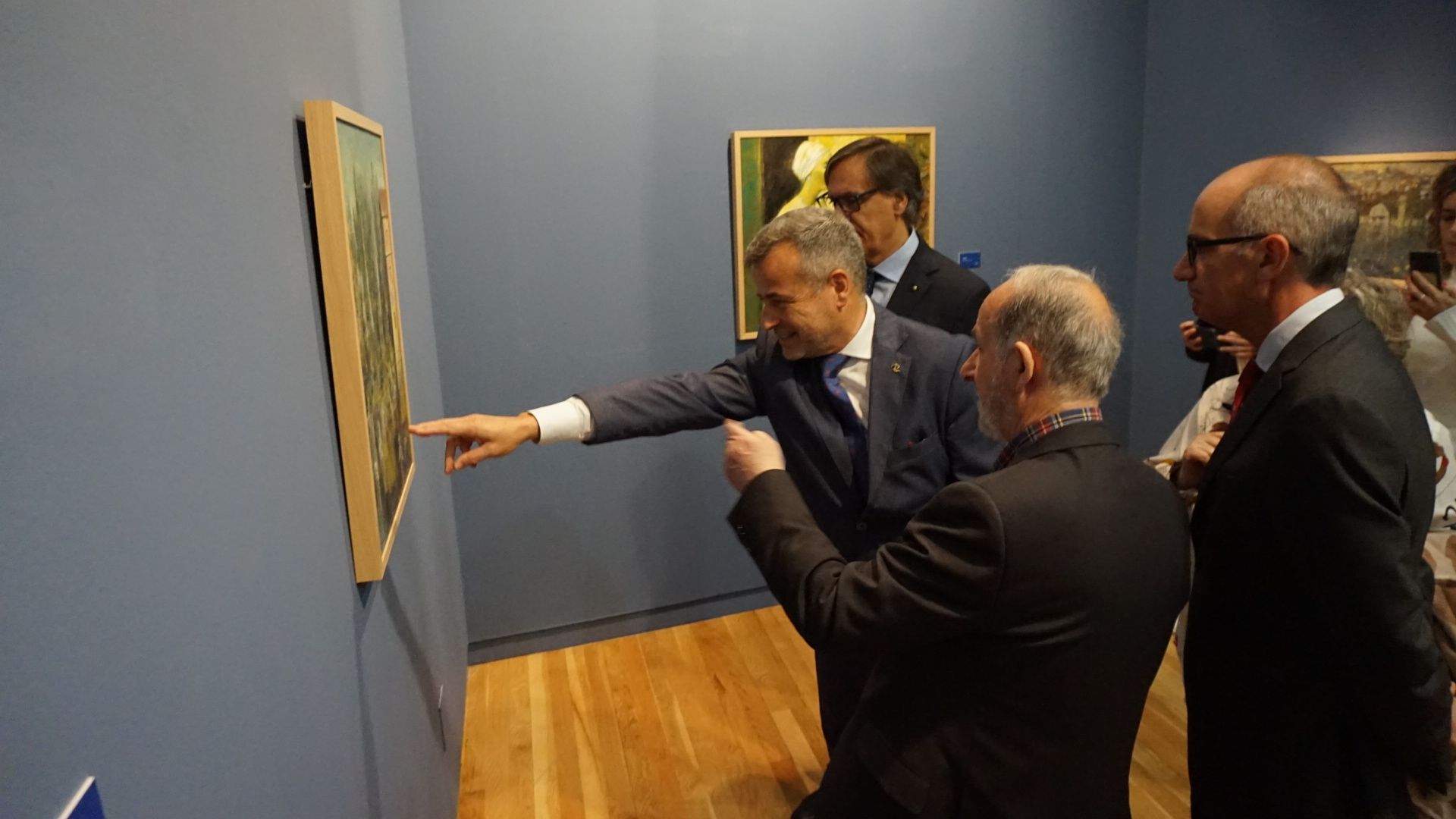 Exposición de pintura Zacarías González, centenario de su nacimiento en San Eloy  (9)