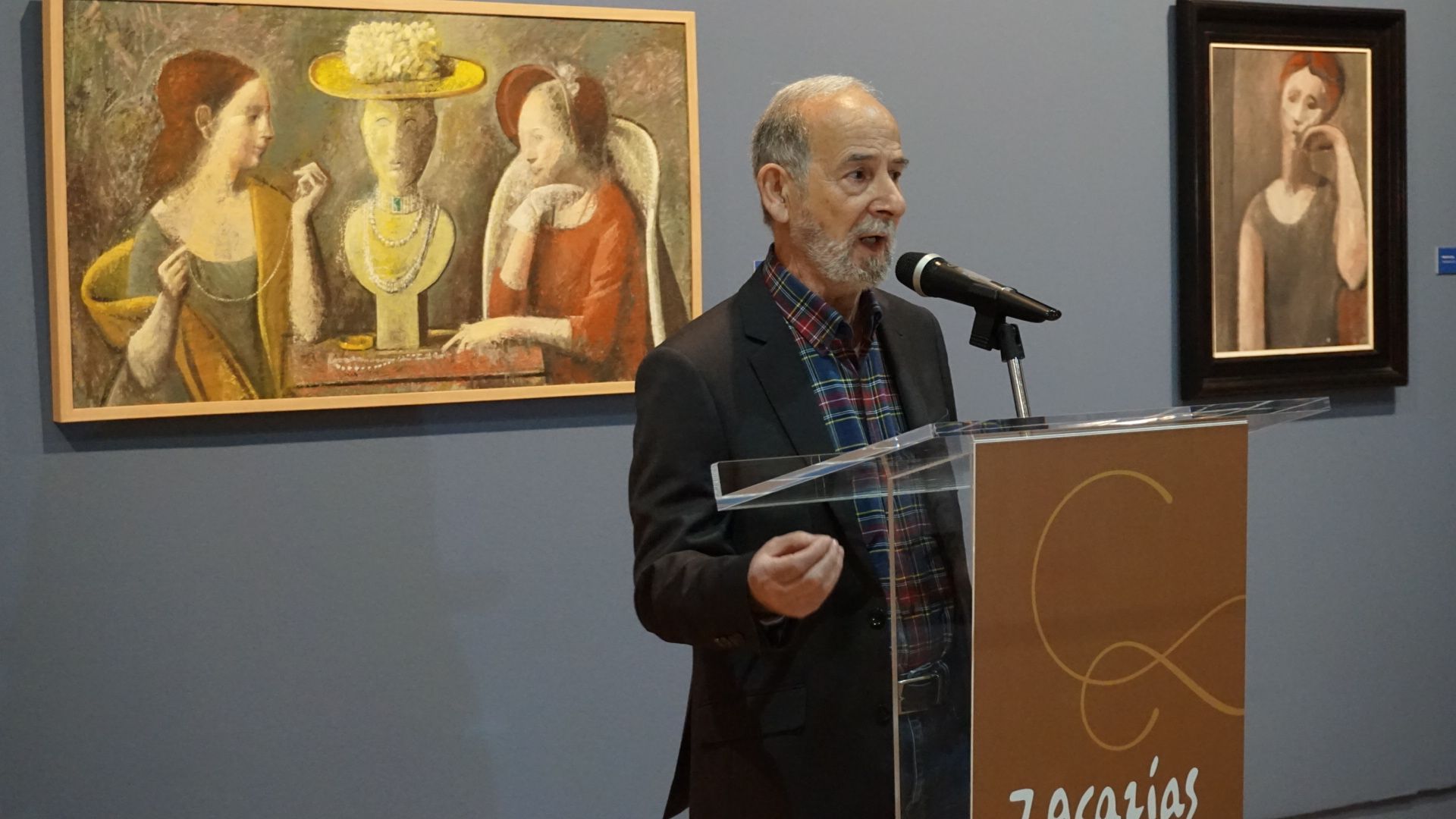 Exposición de pintura Zacarías González, centenario de su nacimiento en San Eloy  (12)