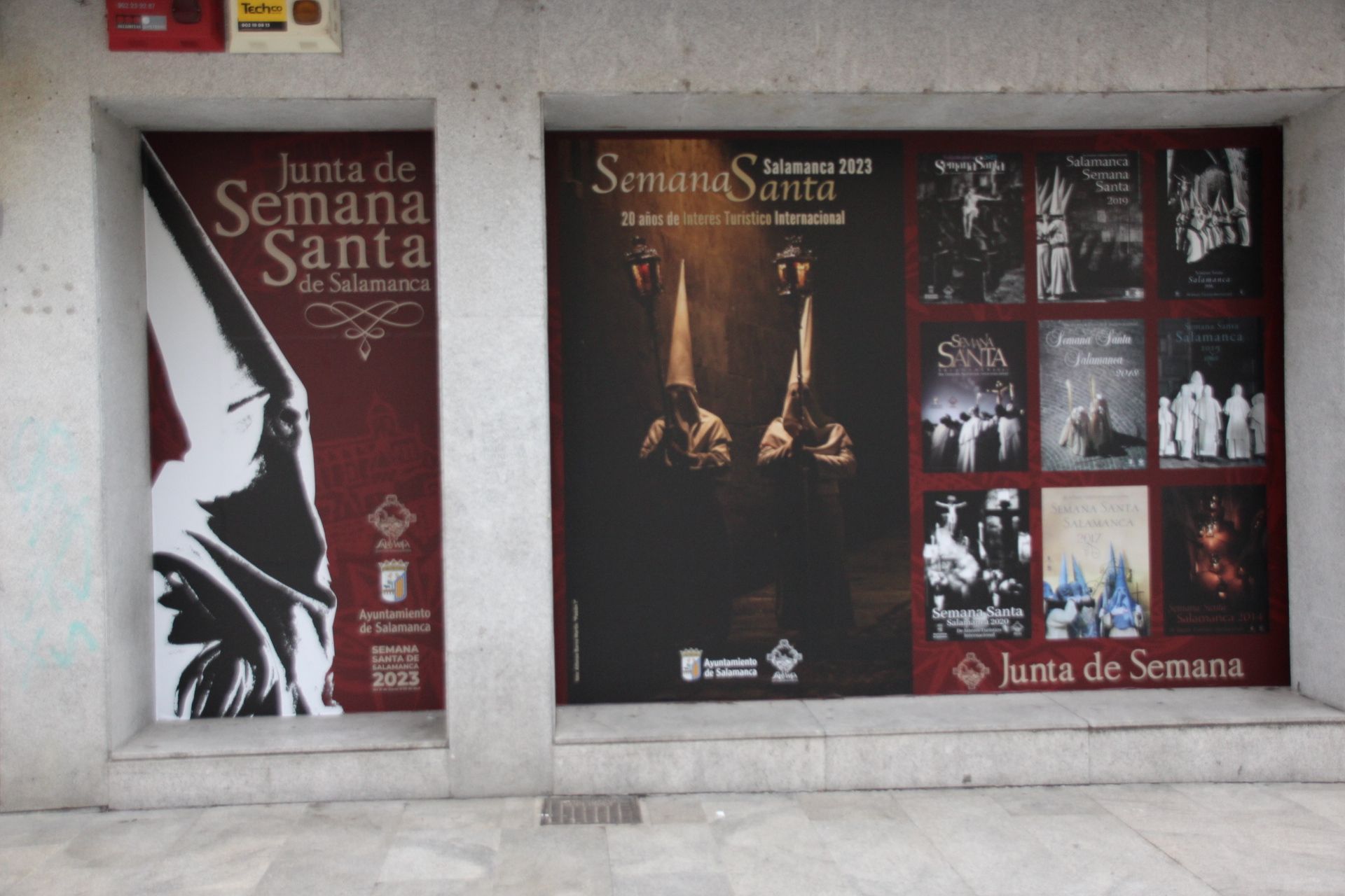 vinilos promocionales de la Semana Santa de Salamanca