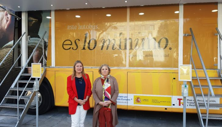 El autobús informativo del Ingreso Mínimo Vital llega a Salamanca