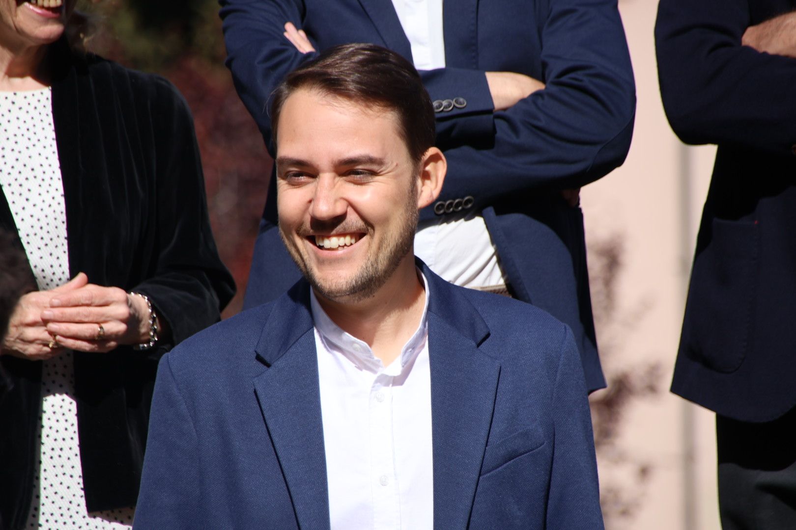 Ángel Fernández Silva en la presentación de la candidatura del PP al Ayuntamiento de Salamanca