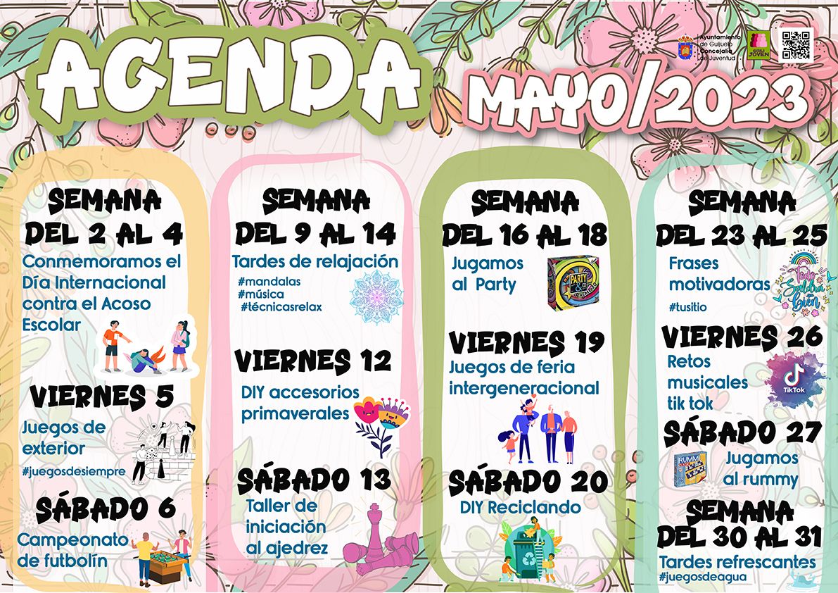 Agenda mayo Guijuelo Joven