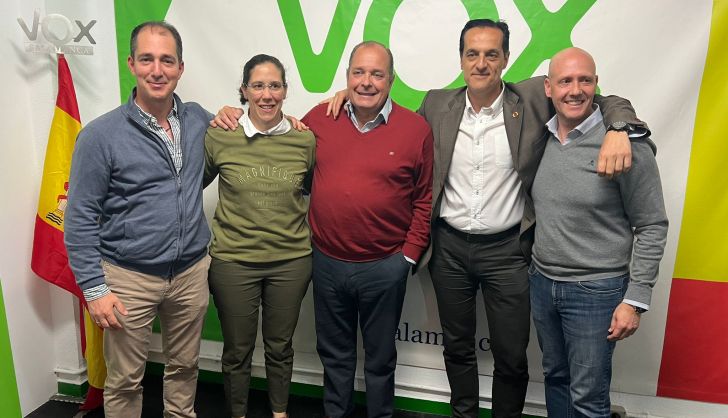 Concejales de Vox en el Ayuntamiento de Salamanca