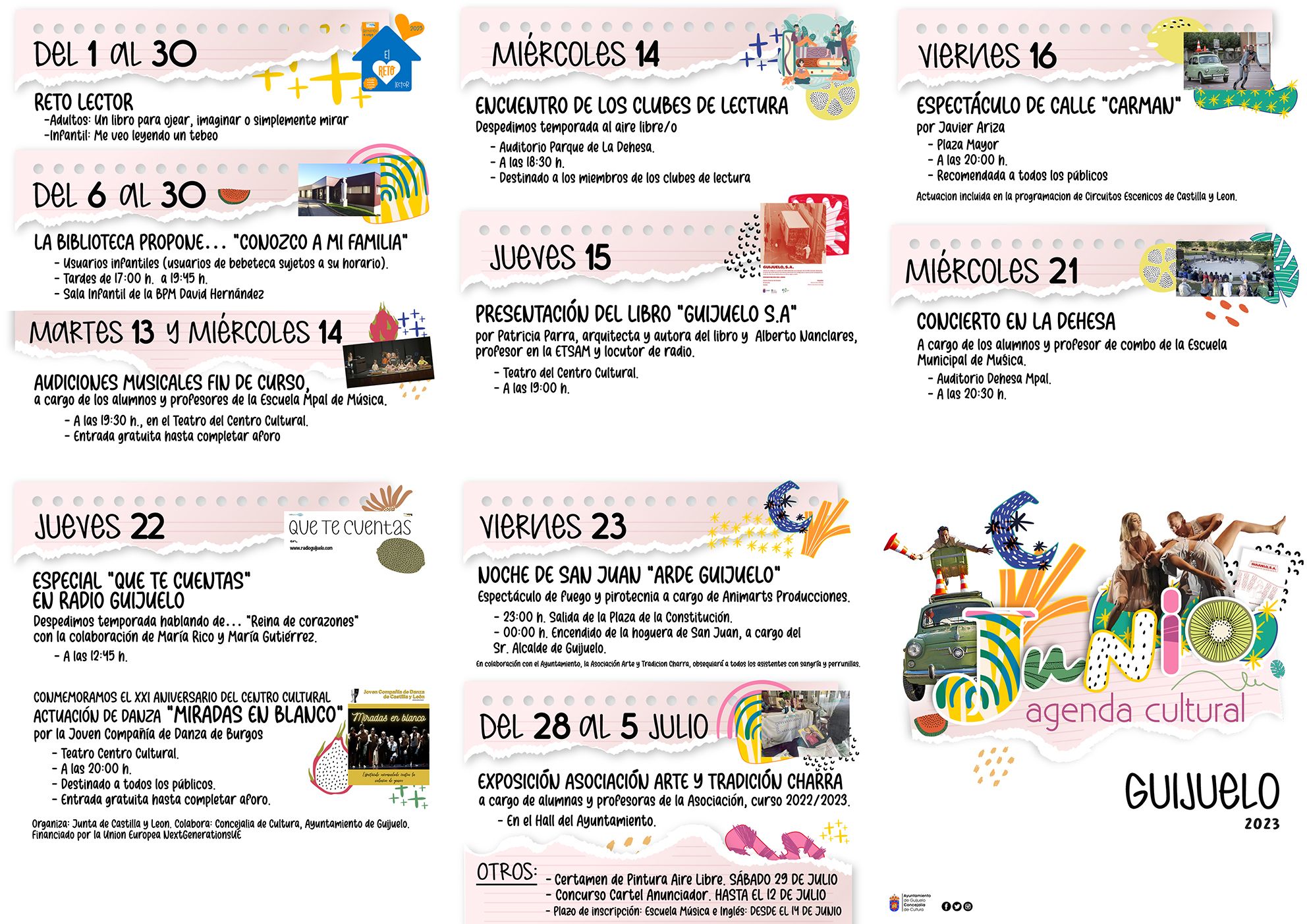 AGENDA CULTURAL WEB JUNIO 23