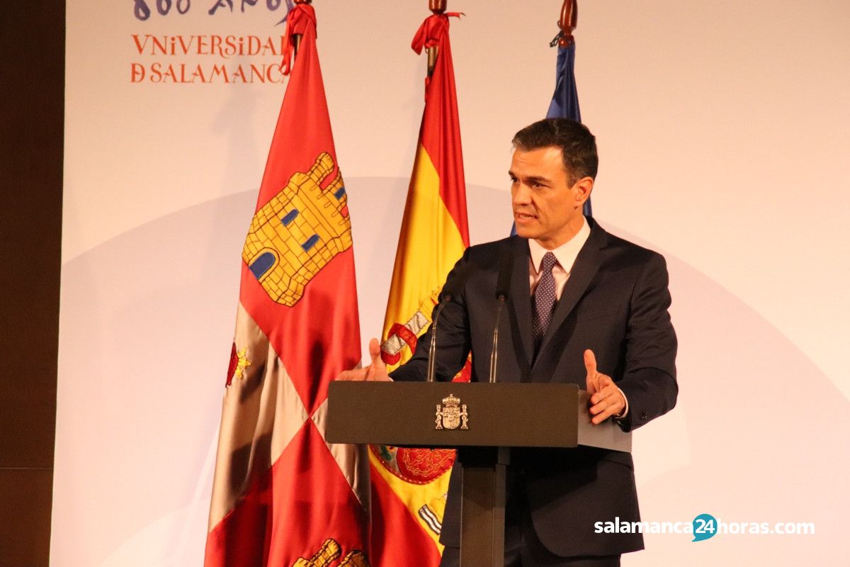  Visita de Pedro Sánchez a la Universidad de Salamanca30 