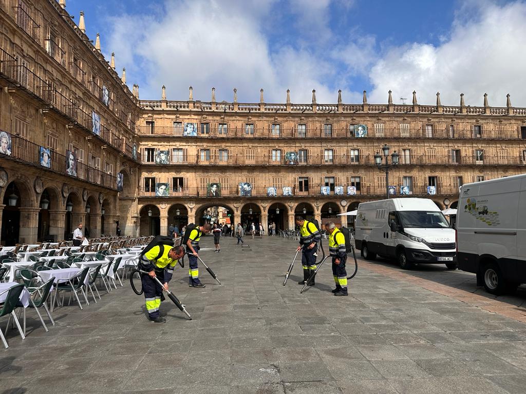 Las máquinas 'quitachicles' llegan a Salamanca 