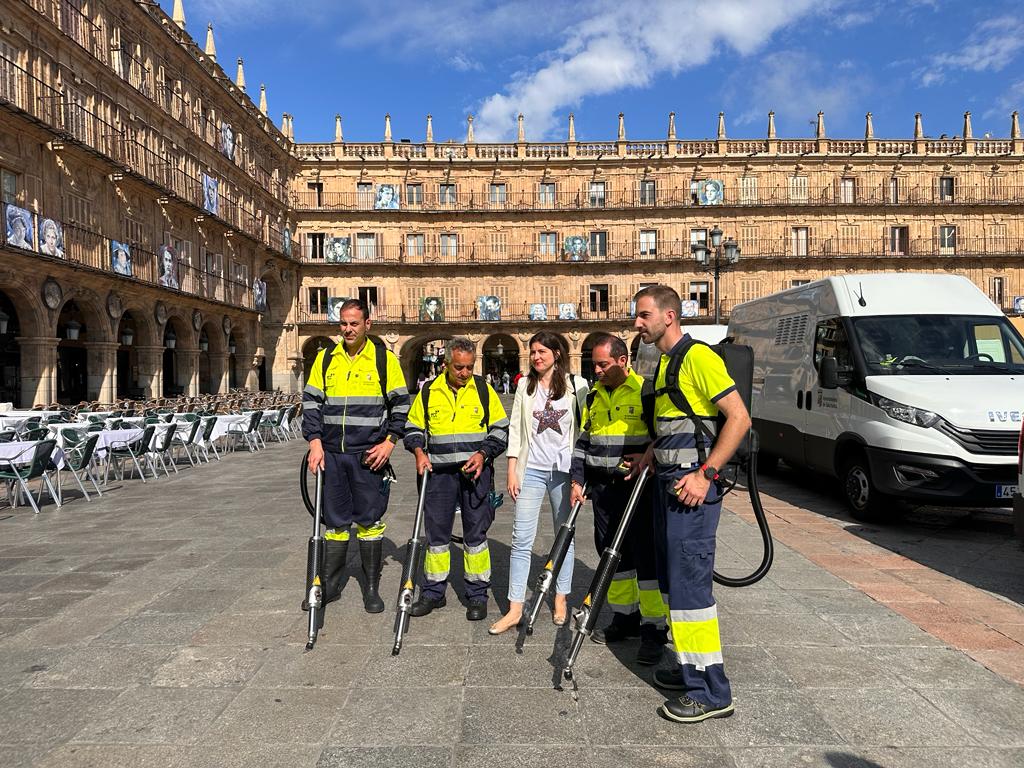 Las máquinas 'quitachicles' llegan a Salamanca 