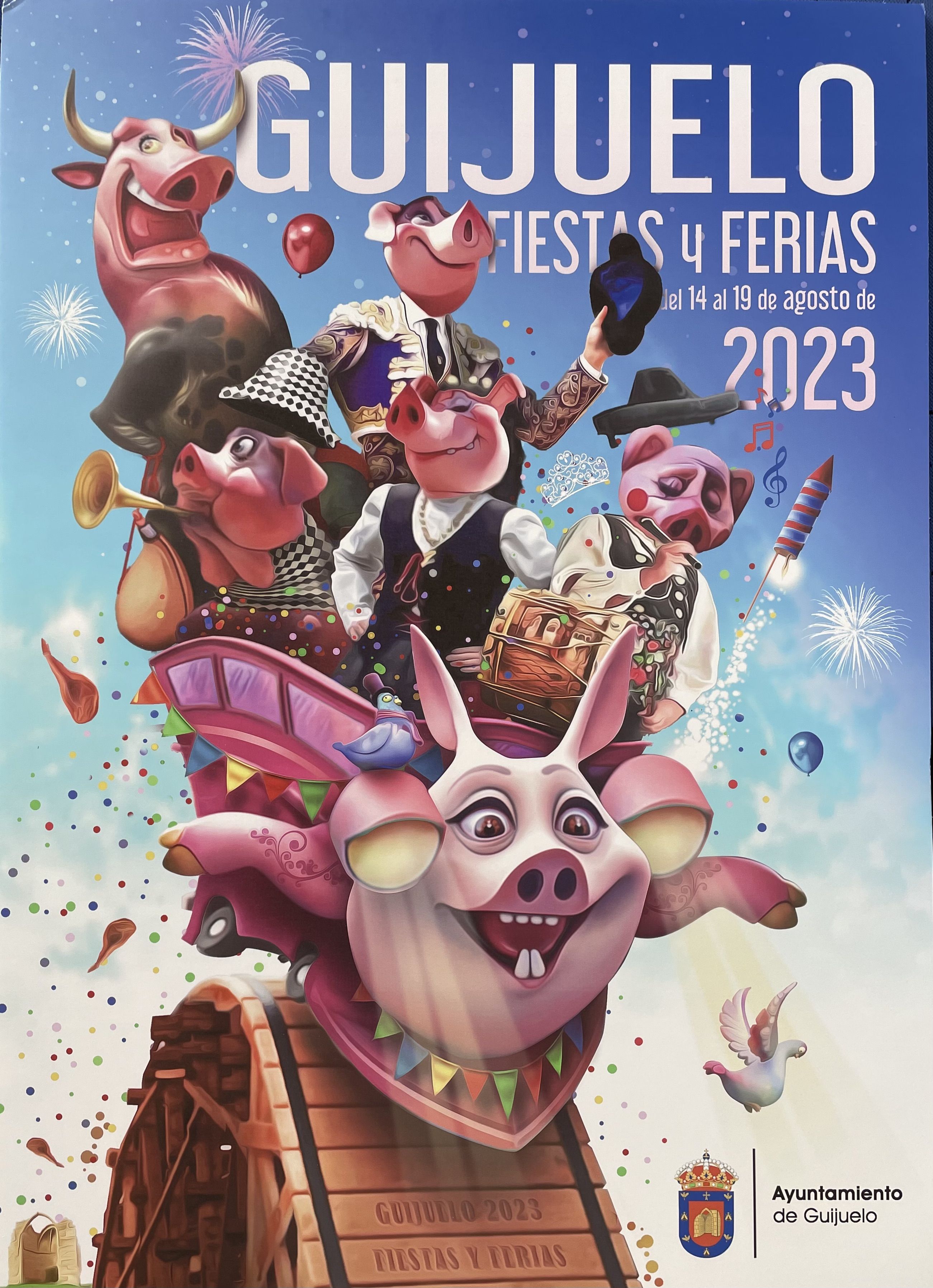 Cartel de fiestas 2023 Guijuelo (2)
