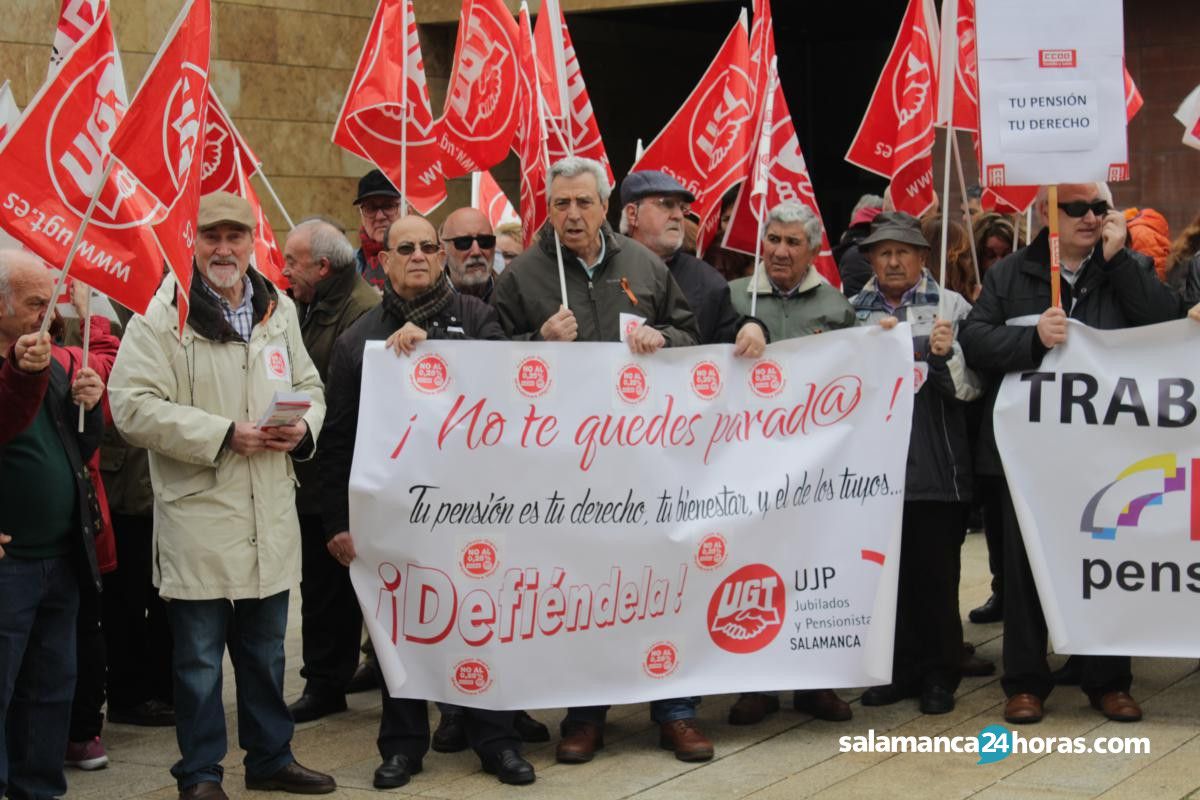  Concentración jubilados seguridad social delegación sindicatos (13) 