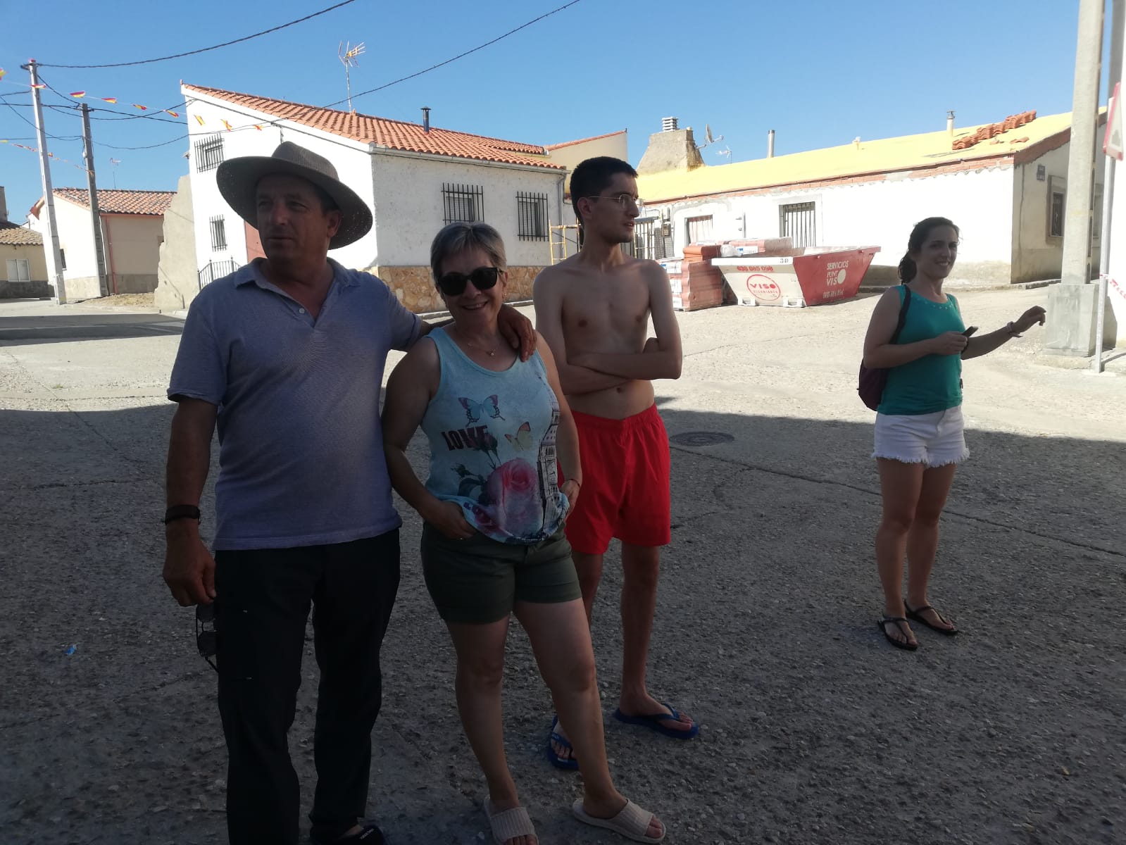 GALERÍA | Peñarandillaa y sus toboganes de agua por las fiestas
