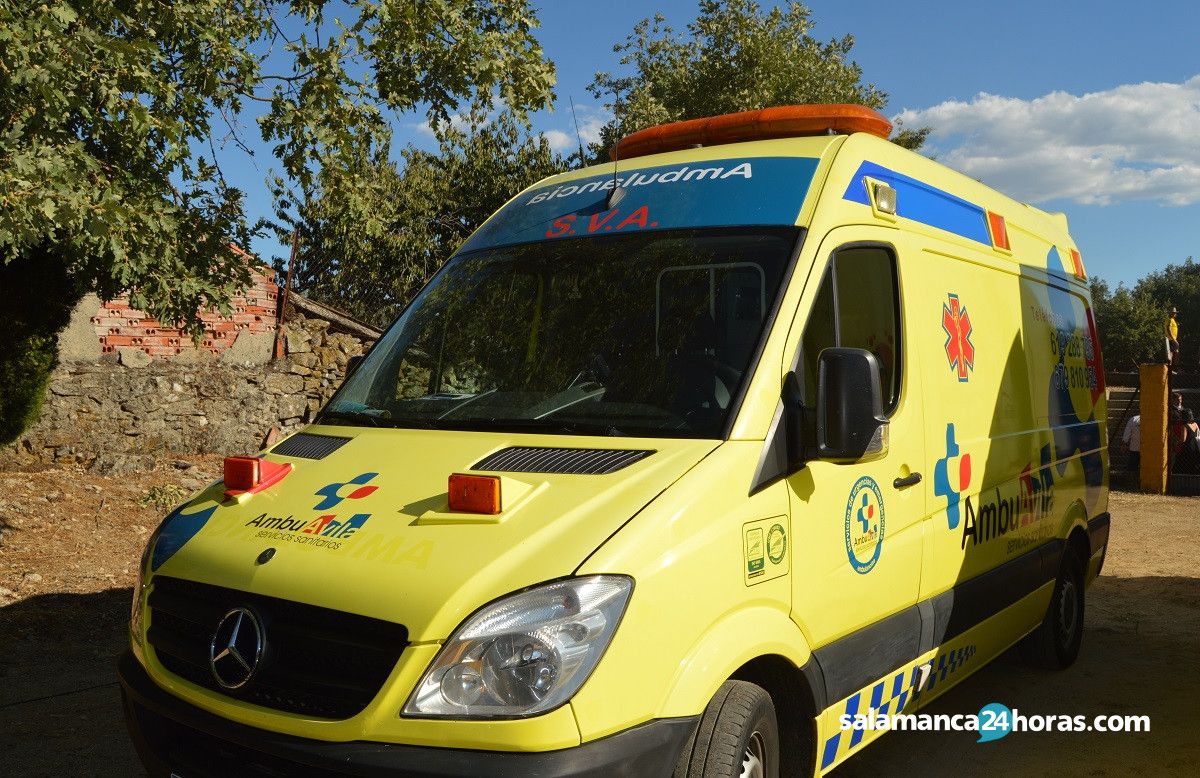Ambulancias Foraneas Para Cubrir La Huelga De Las Salmantinas