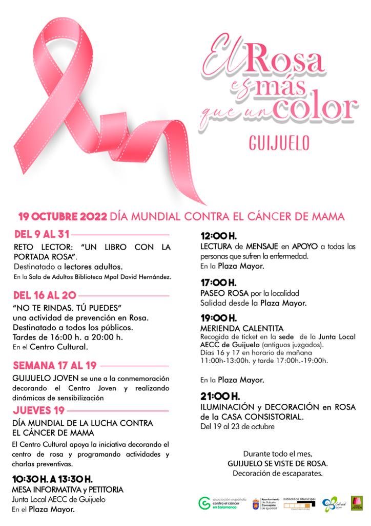 Programa 19 octubre en Guijuelo