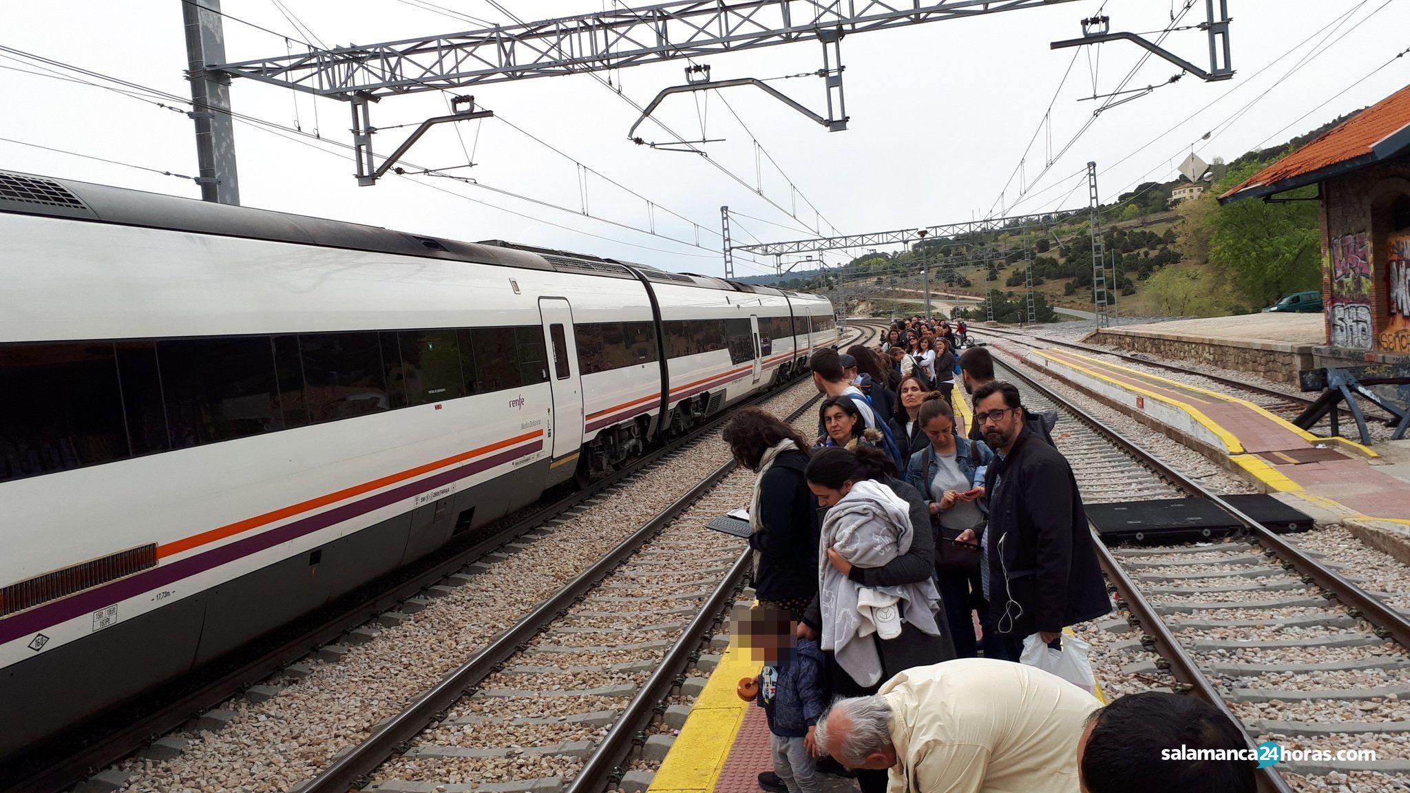 Retraso tren Madrid Salamanca 2