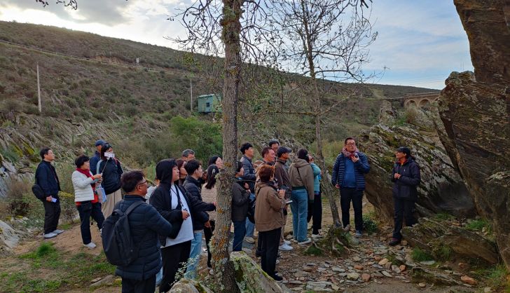 Ciudadanos de Ulsan visitan Siega Verde