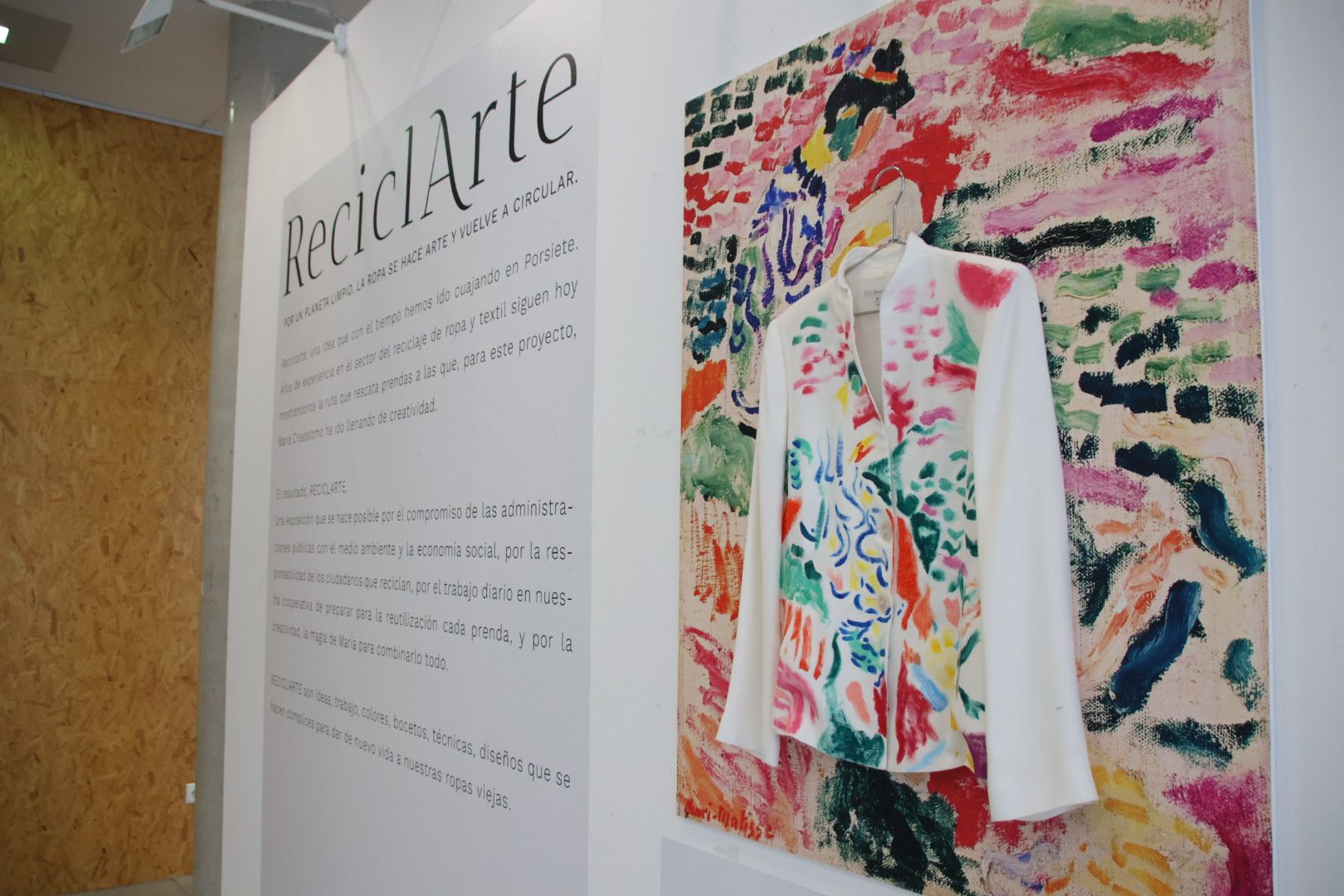 Exposición 'Reciclarte" de Porsiete