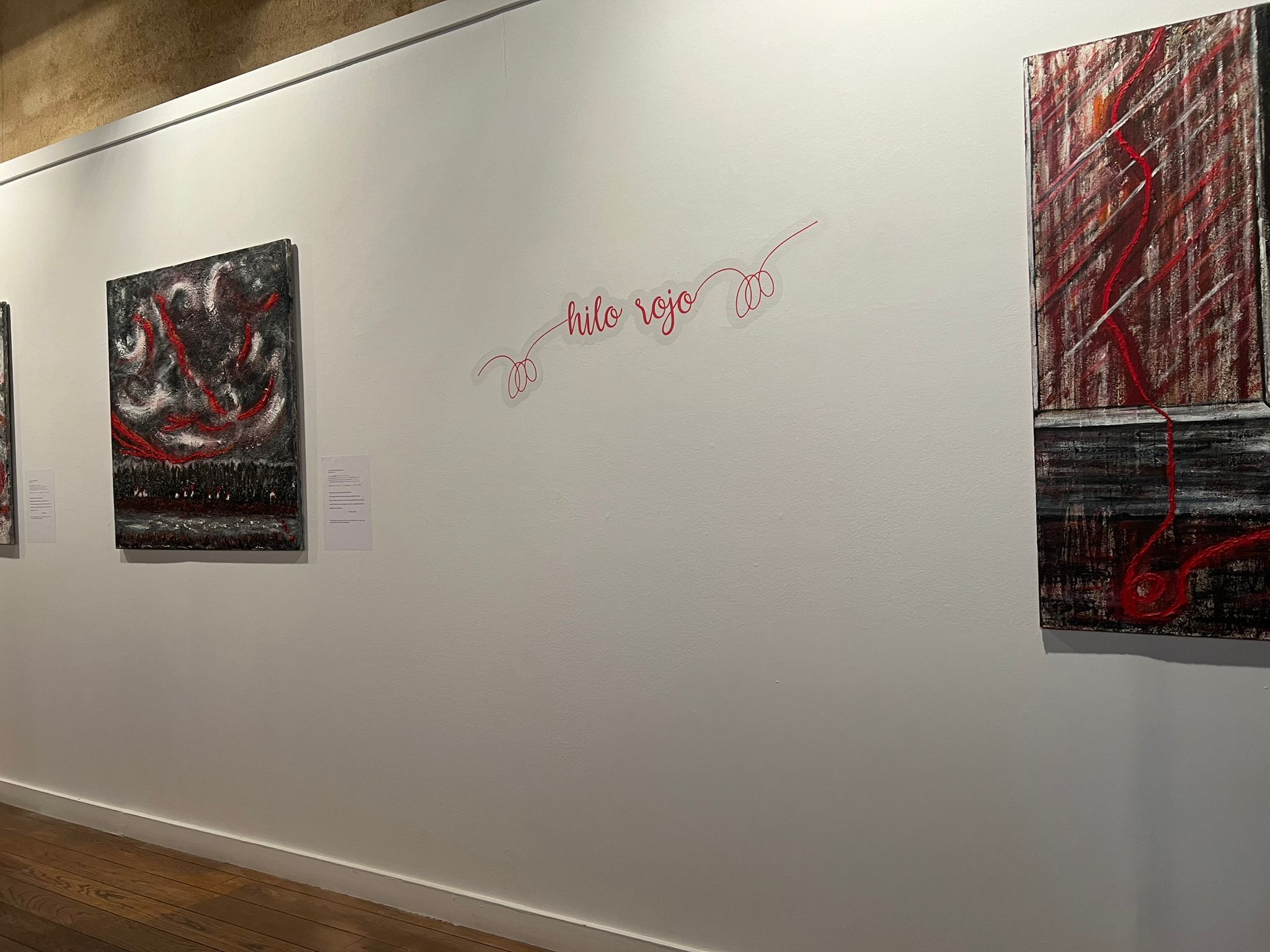 GALERÍA | Presentación de  la exposición 'El Hilo Rojo'