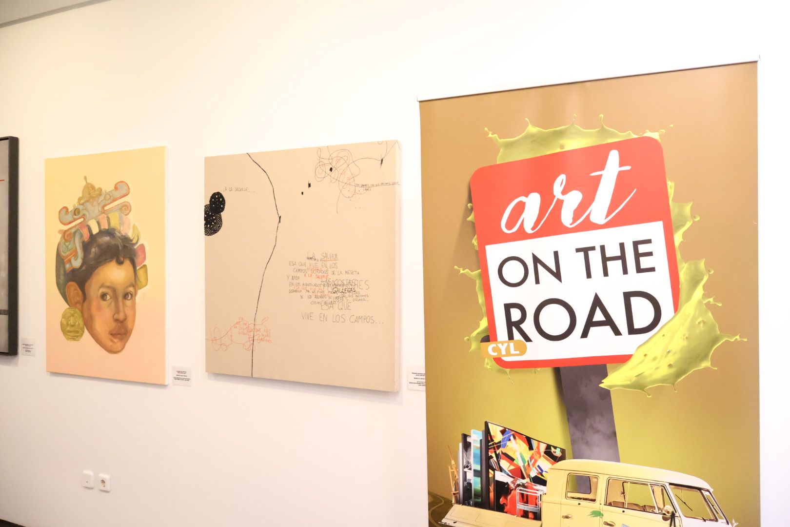Exposición itinerante 'Art on the Road'. Fotos Andrea M. 