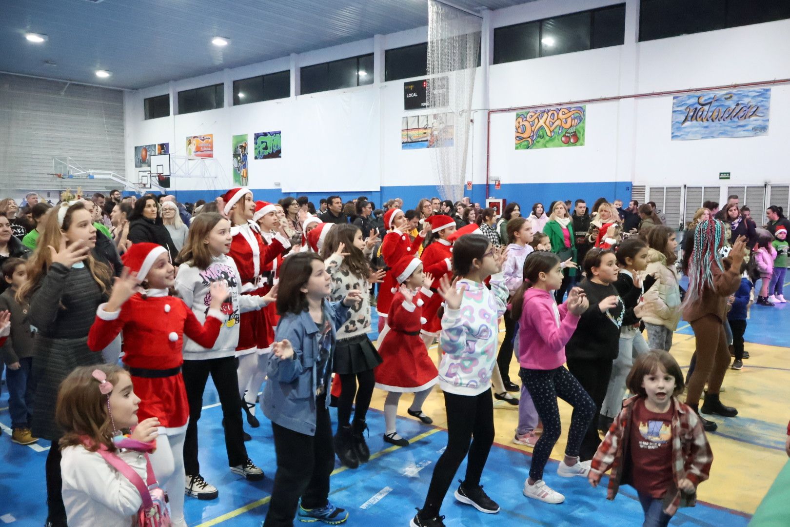 Baile de Navidad en Villamayor 