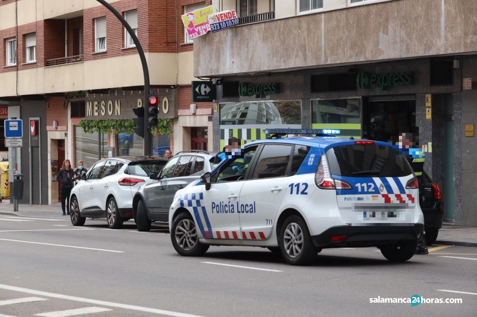  Policía en avenida Portugal 1 