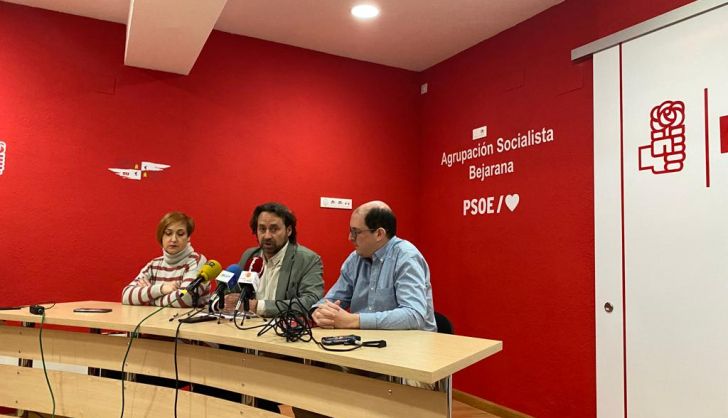 Rueda de prensa del PSOE de Béjar