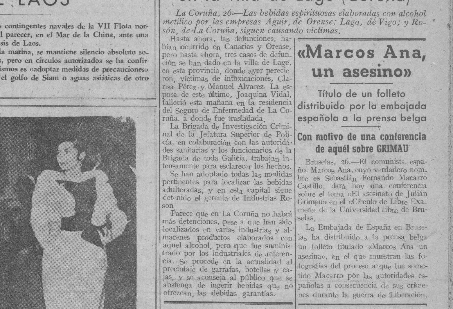 l adelantado  Periódico de Intereses Morales y Materiales, Ciencias, Literatura y Artes Año LXIII Número 19108   1963 abril 26