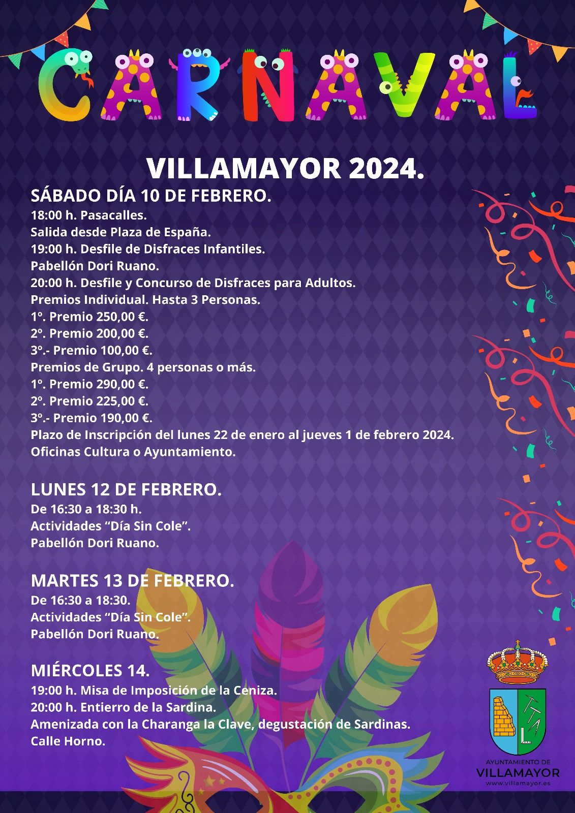 Programa carnaval Villamayor 
