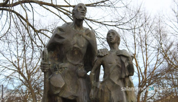 El Lazarillo de Tormes en el Puente Romano