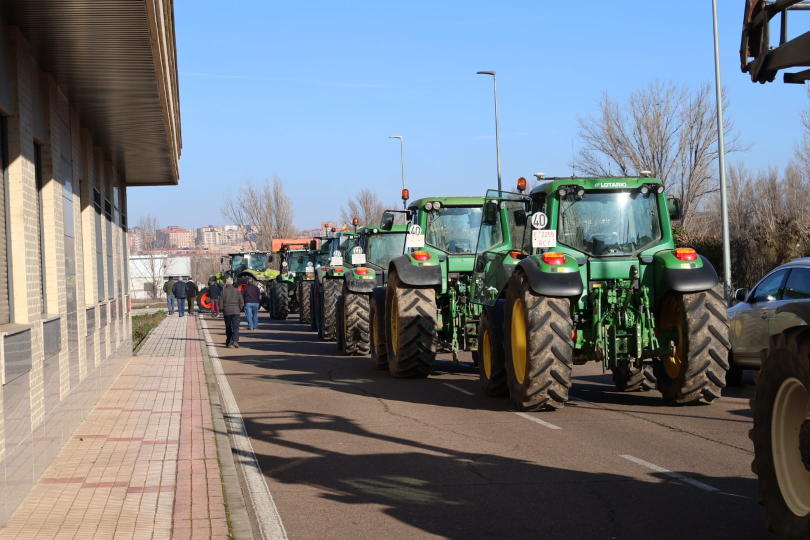 Protesta de los agricultores y ganaderos en Salamanca, viernes, 2 de febrero. Fotos Andrea M (12)