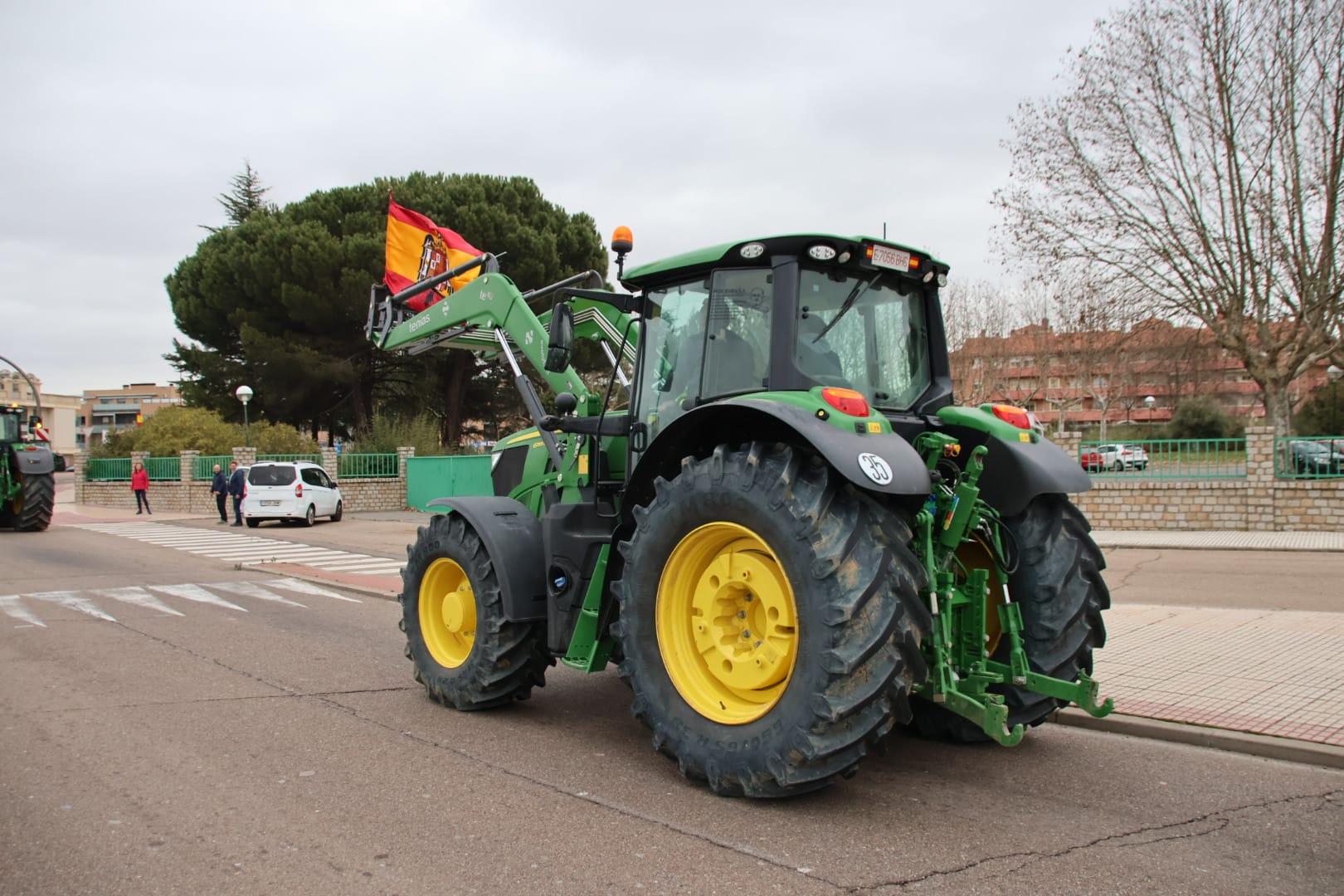 Tractorada en Salamanca este miércoles, 7 de febrero (3)