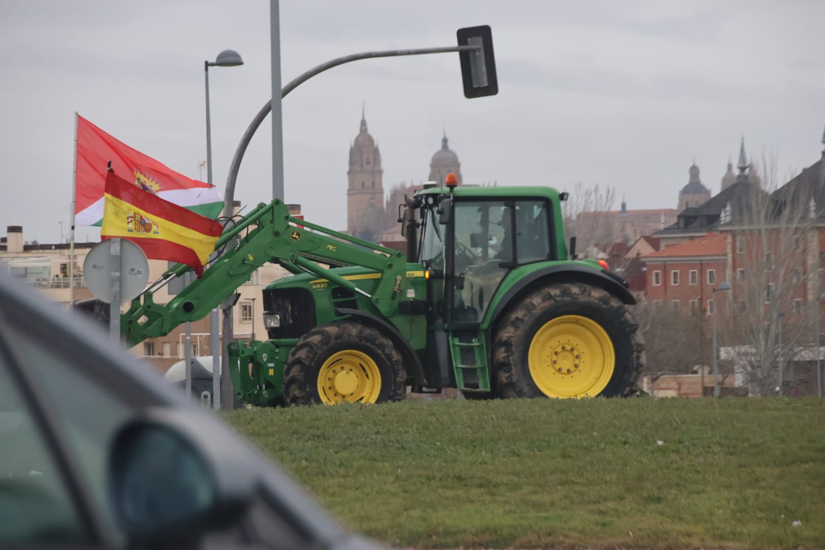 Tractorada en Salamanca este miércoles, 7 de febrero (8)