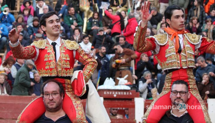 Novillada con picadores,lunes de carnaval en Ciudad Rodrigo