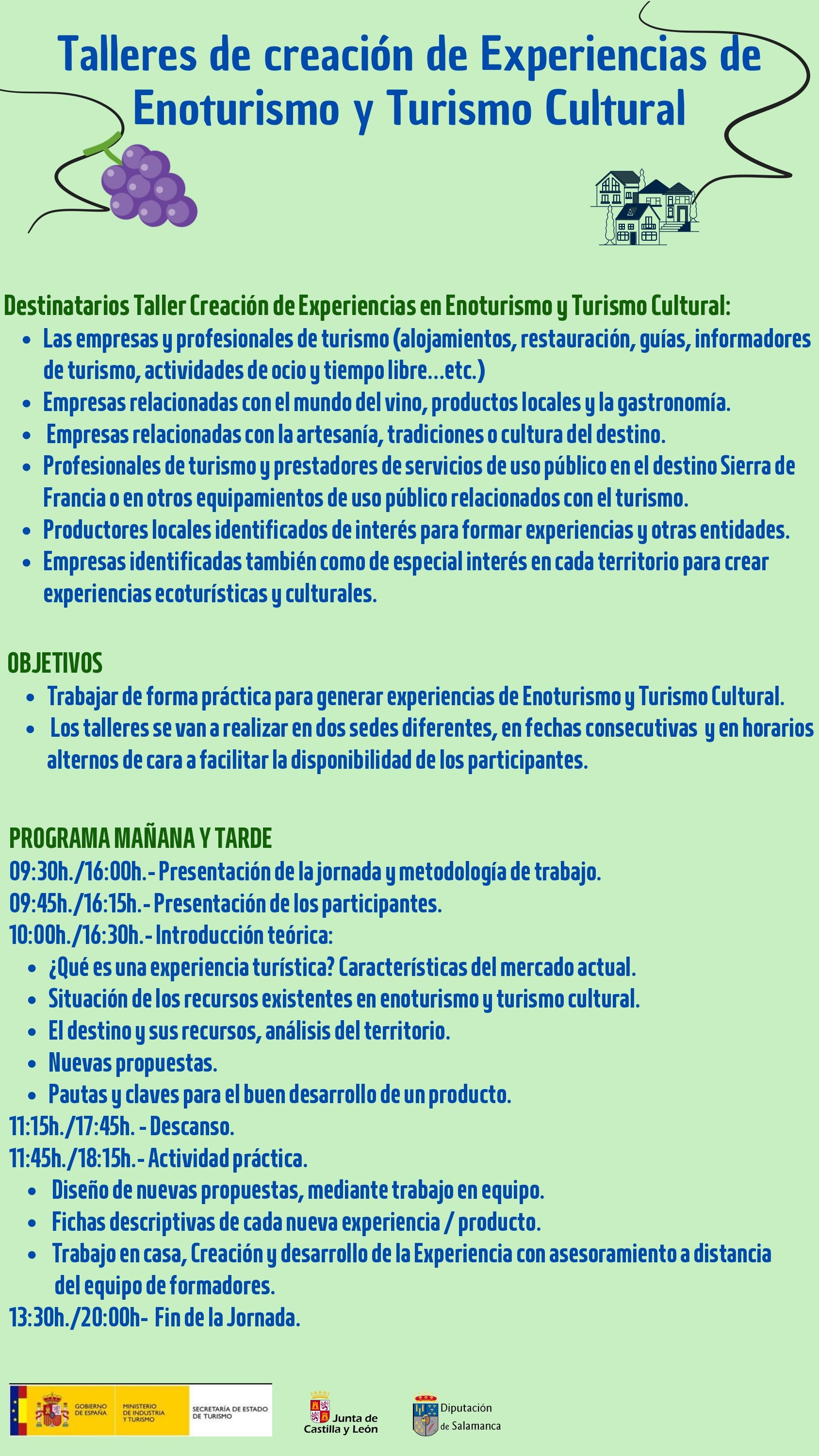 CARTEL EXPERIENCIAS.  ENOLOGÍA Y TURISMO CULTURAL page 0002