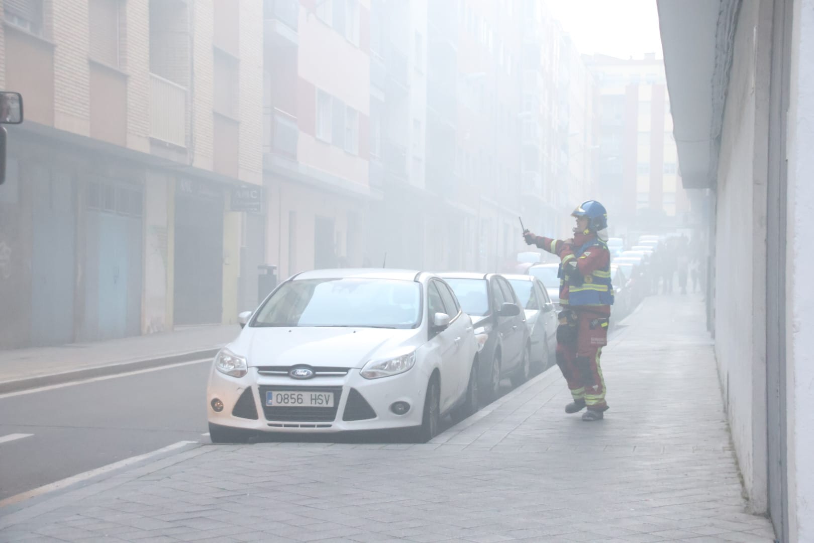 Incendio en una vivienda en la calle León Felipe (9)