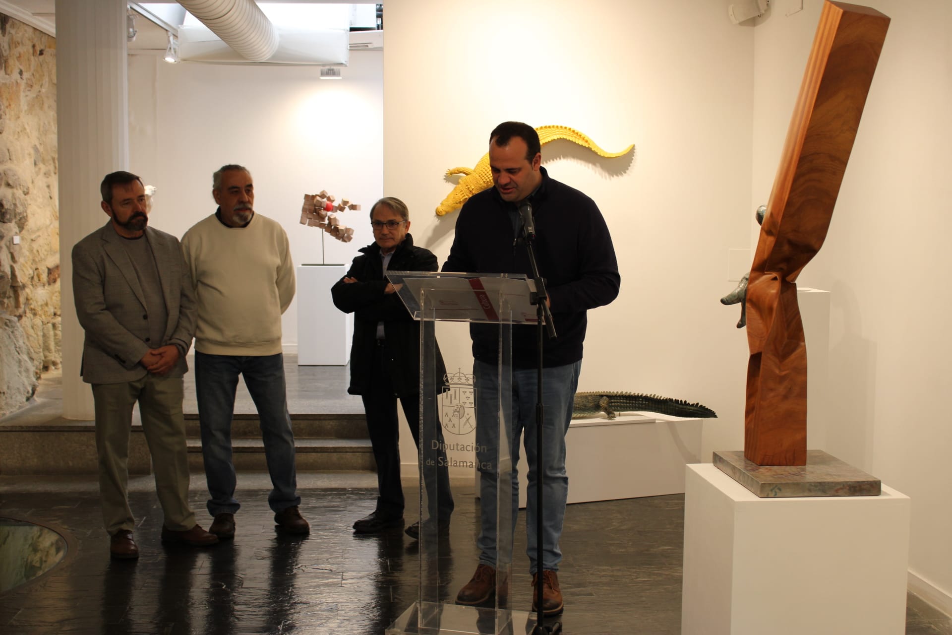 Exposición Escultura Plural en la sala de la Salina, Diputación de Salamanca  (12)