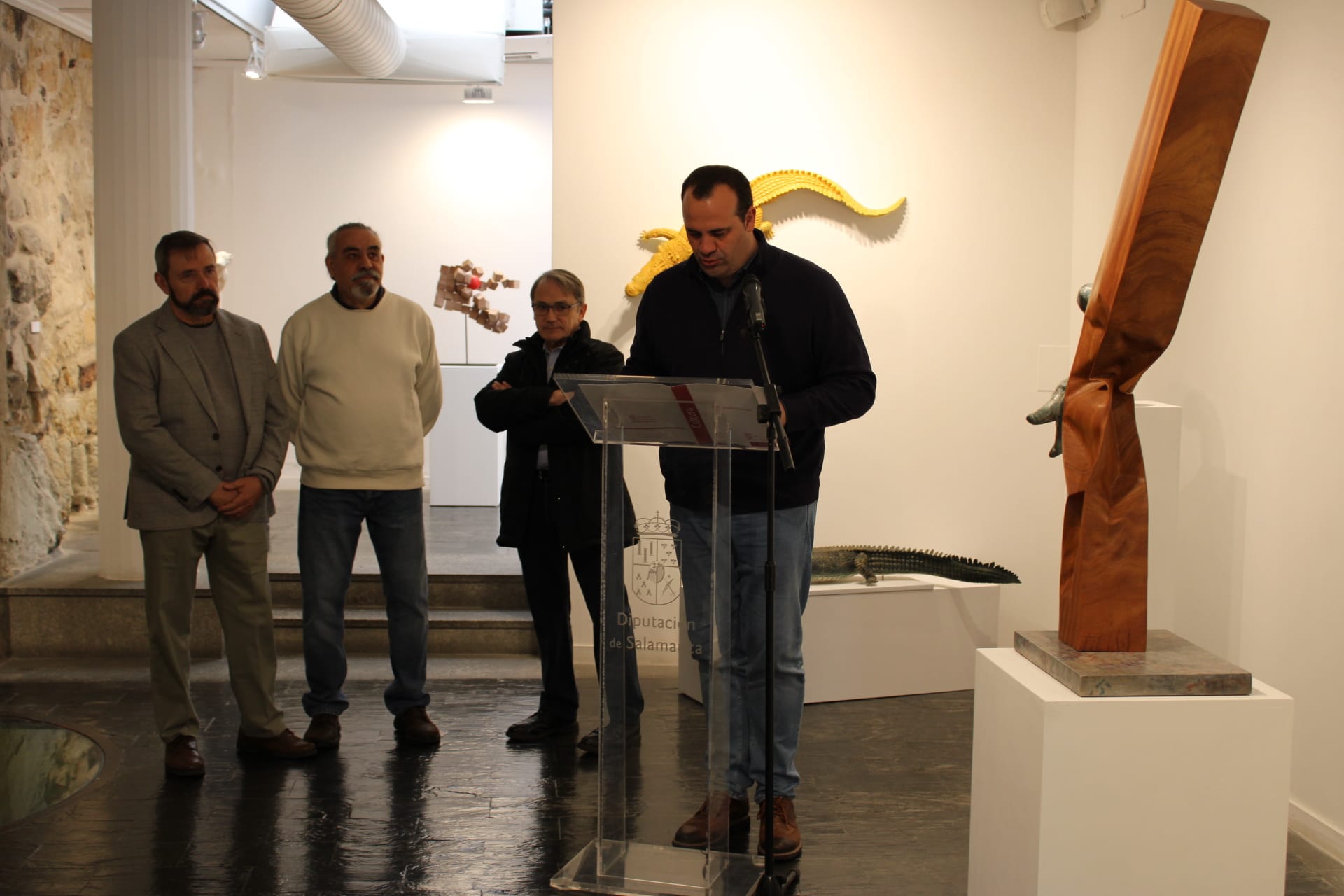 Exposición Escultura Plural en la sala de la Salina, Diputación de Salamanca  (13)