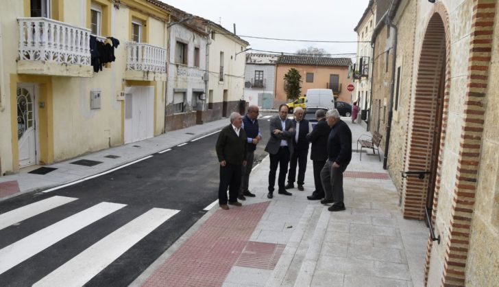Obras mejora calles de Ciudad Rodrigo 