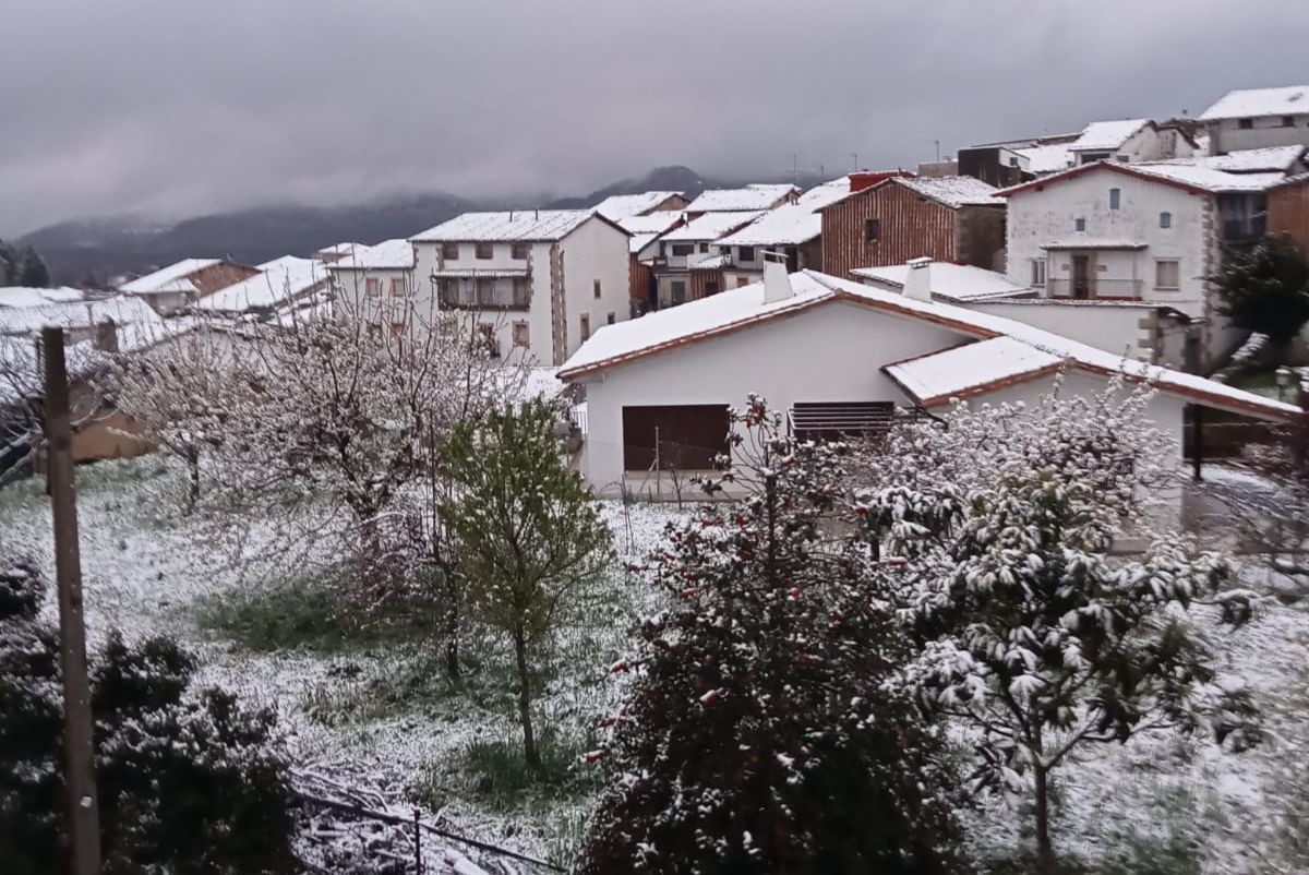 Nieve en Candelario