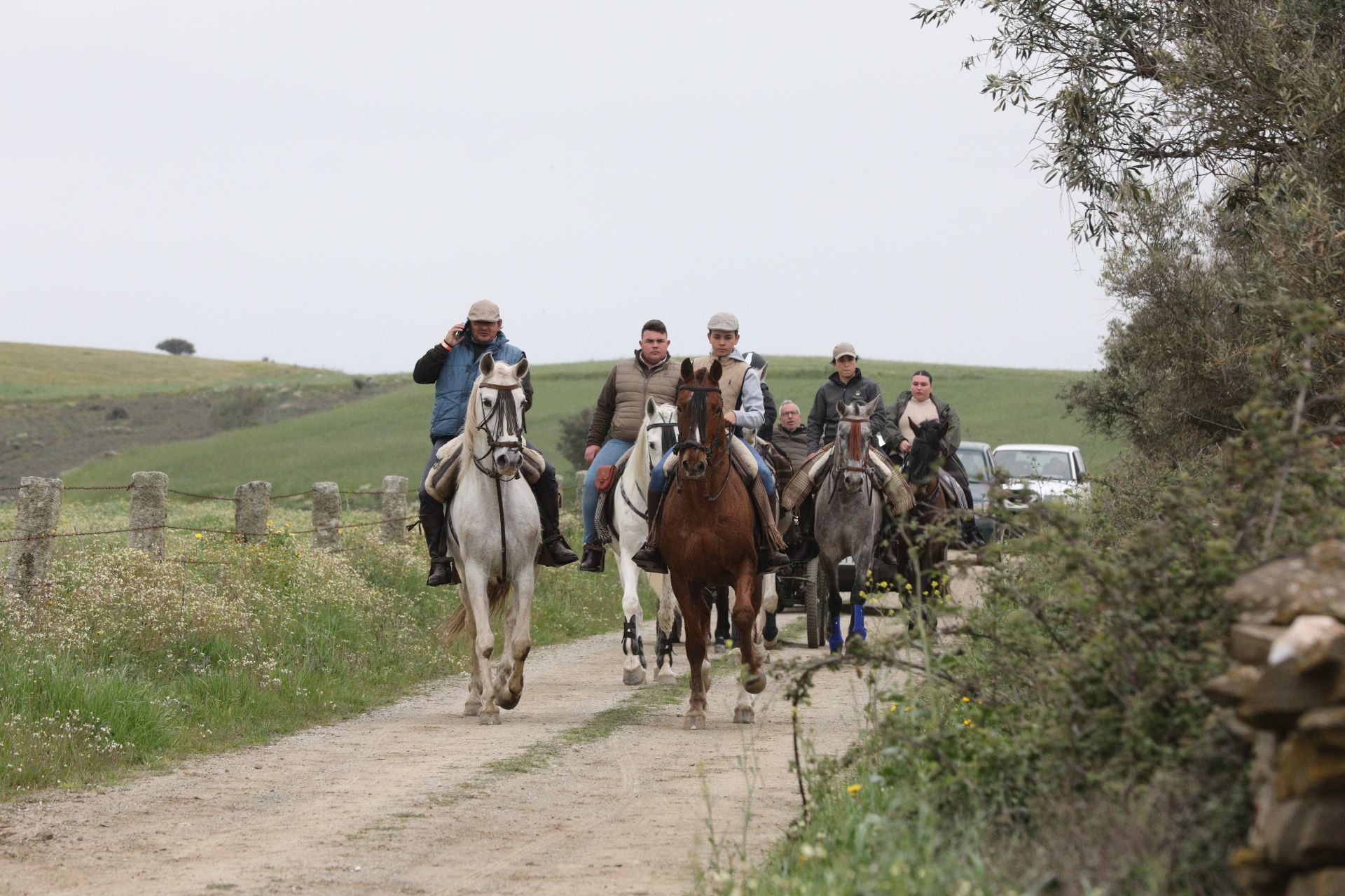 GALERÍA  Medio centenar de jinetes participan en la 'I Ruta a caballo de Siega Verde'. Fotos Siega Verde (17)