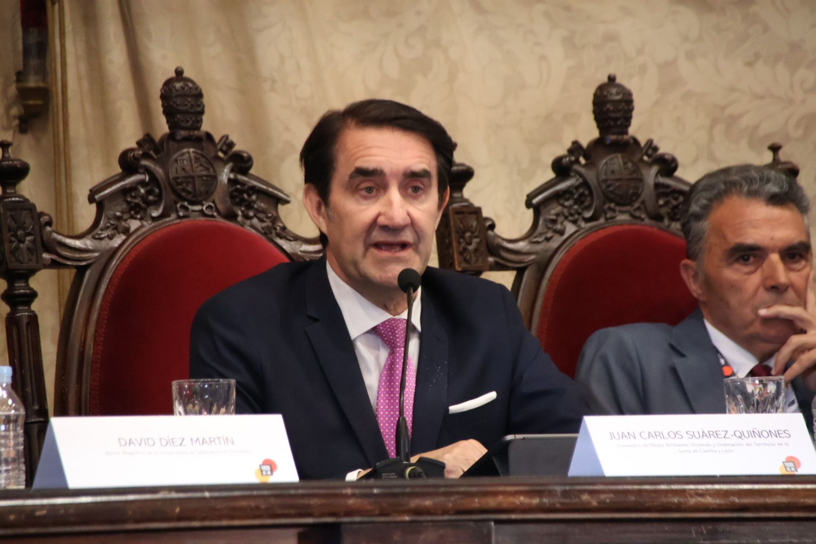 Suárez-Quiñones en la inauguración de la Cumbre España-Japón sobre Longevidad y Sociedades Longevas de la USAL