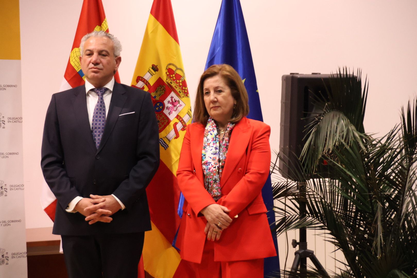 Acto de toma de posesión de la nueva subdelegada del Gobierno en Salamanca, Rosa María López. Fotos Andrea M.