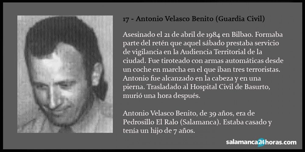  17   Antonio Velasco Benito 