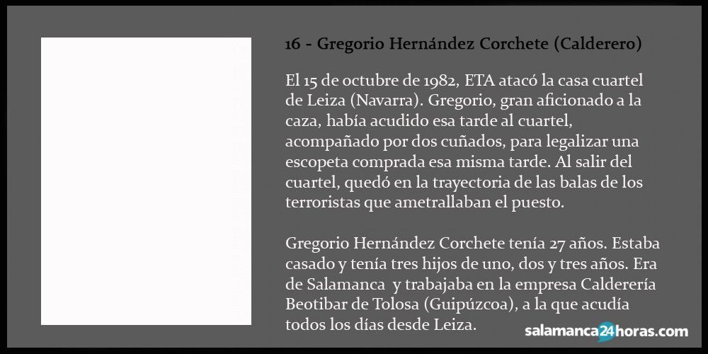  16   Gregorio Hernández Corchete 