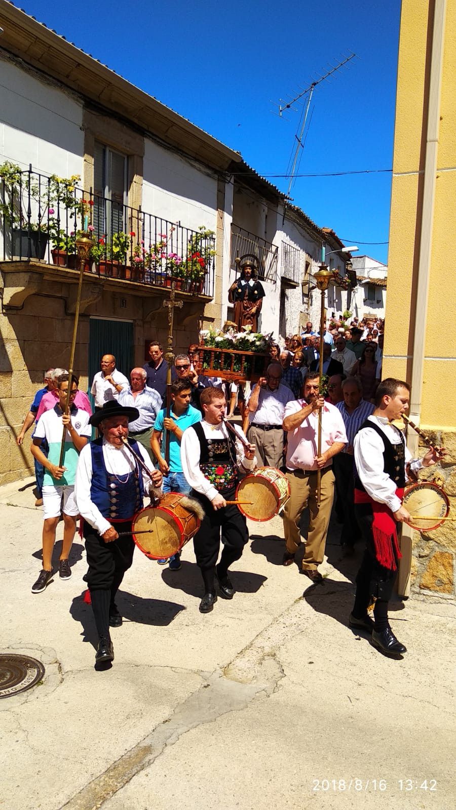  Villarino procesión San Roque y charros (4) 