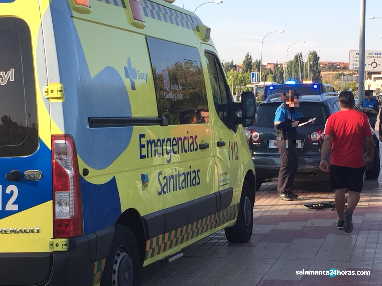  Accidente Policía Local Ambulancia Sánchez Fabrés (5) 