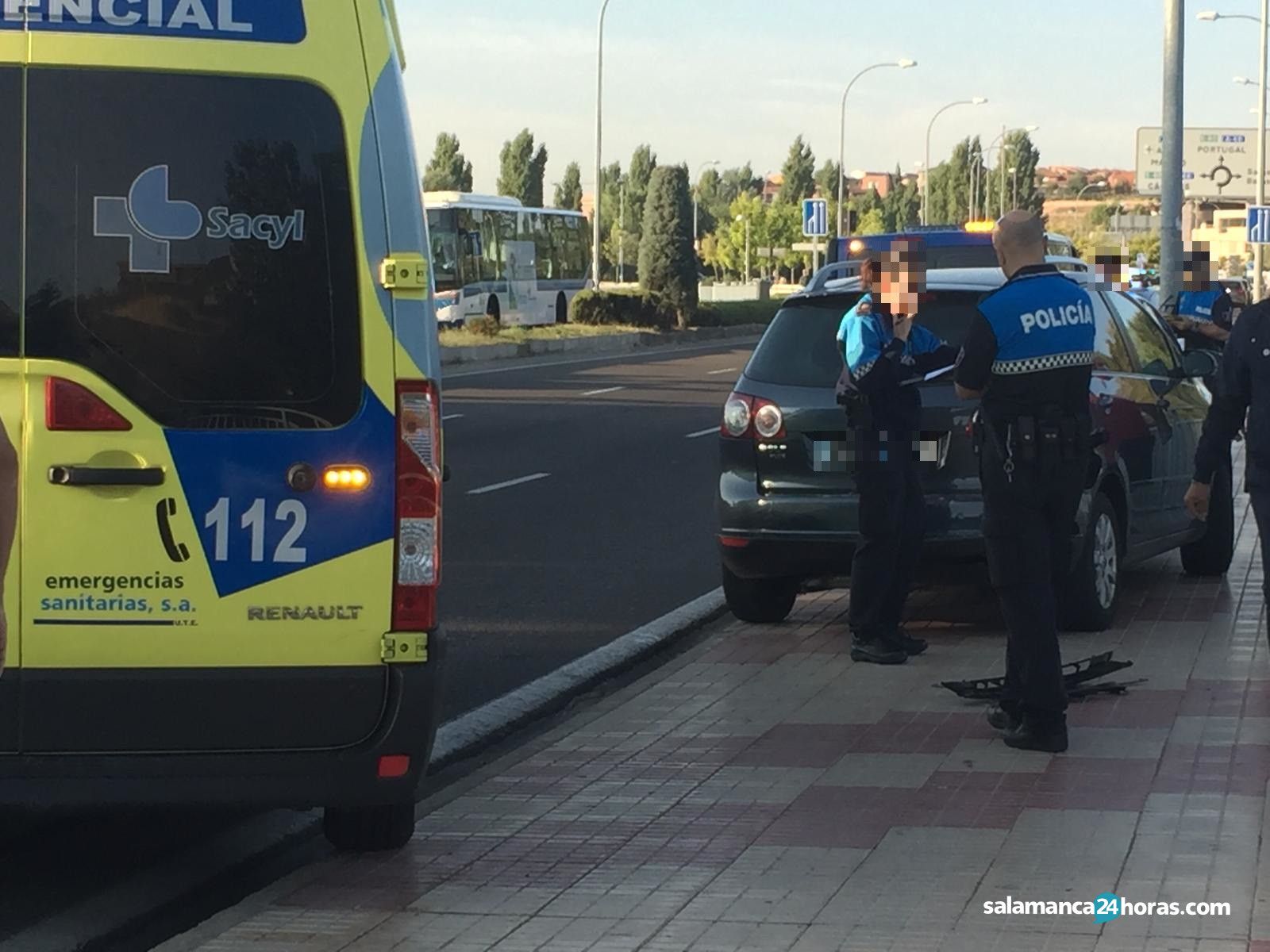  Accidente Policía Local Ambulancia Sánchez Fabrés (6) 